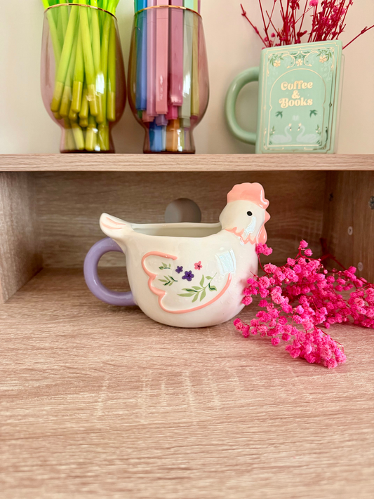 Cottagecore Hen Premium Mug
