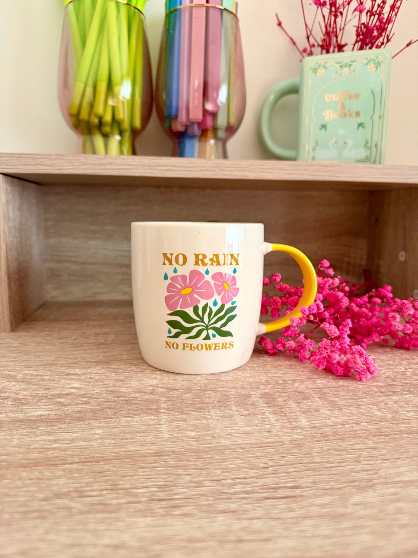 No Rain No Flowers Simple Mug
