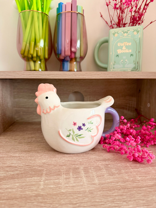 Cottagecore Hen Premium Mug