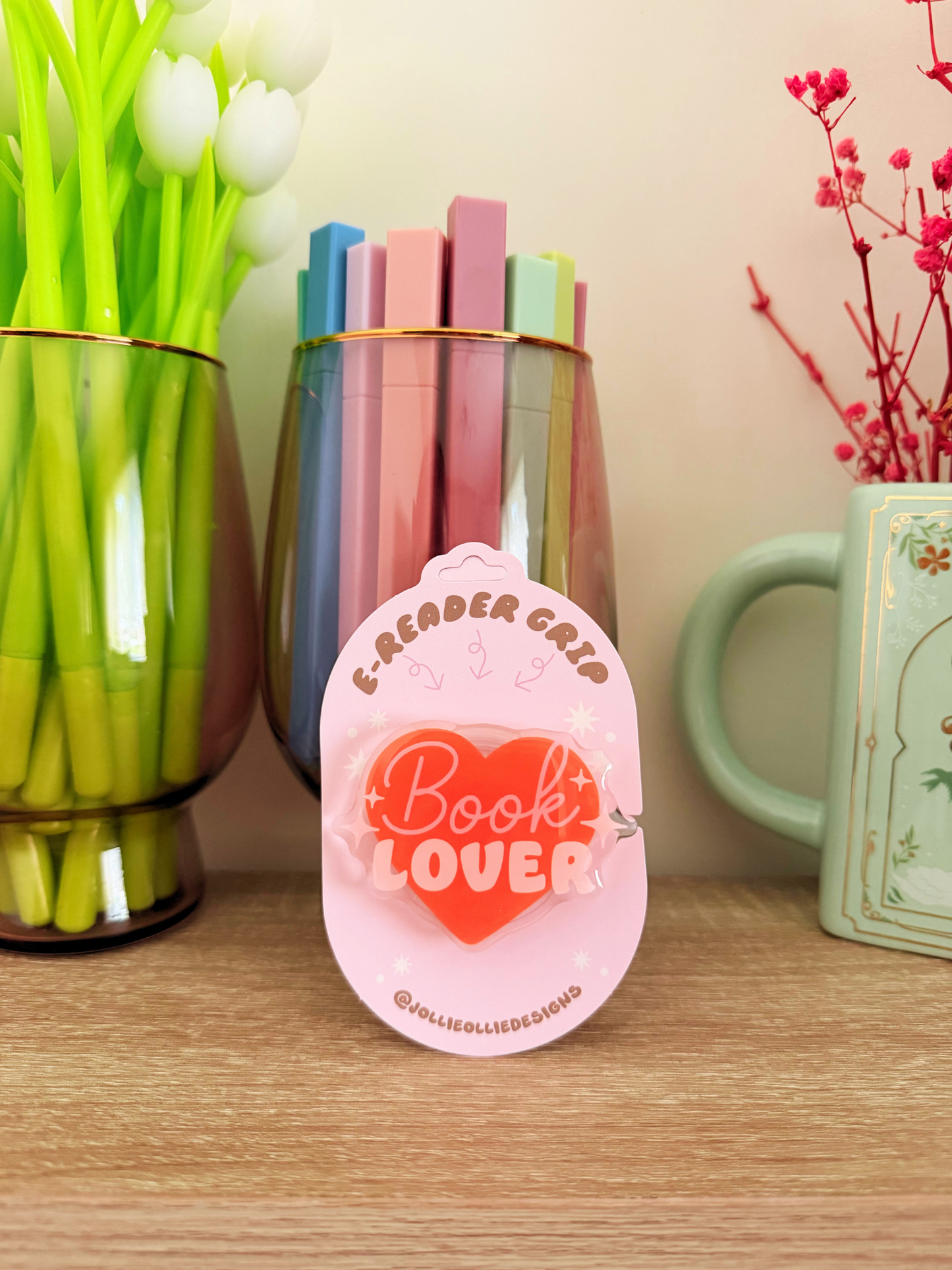 Book Lover E-Reader Grip